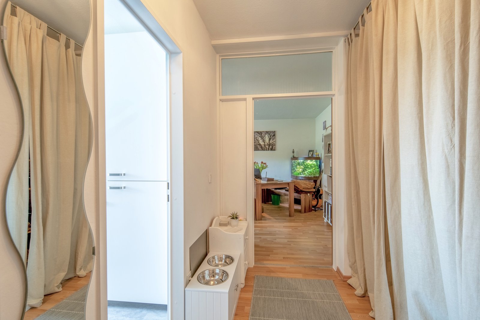 Flur mit Garderobe
