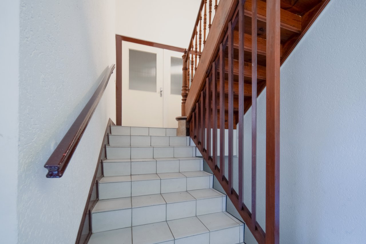 Treppe zum Apartment