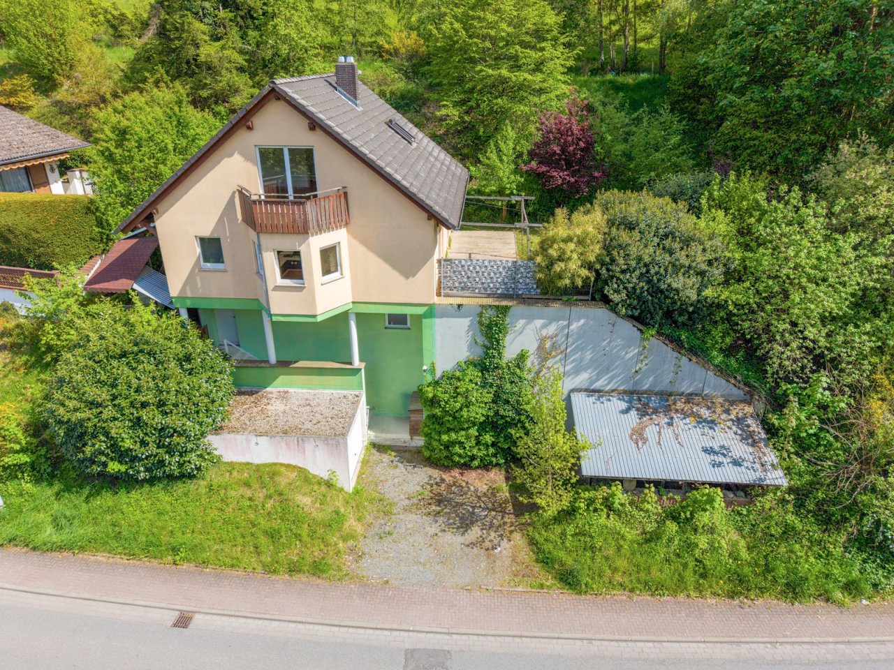 Vorderansicht Haus